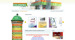 Desktop Screenshot of kolorowa.arsus.pl